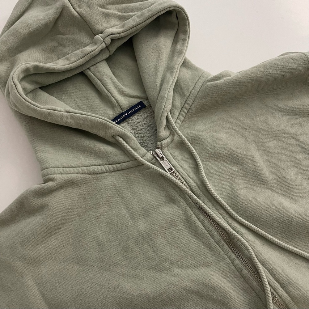 brandy melville / john galt christie hoodie zip up